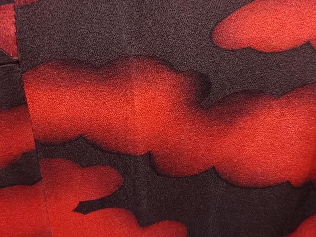  雲模様道行コート